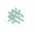 60306316-ALUTRUSS QUADLOCK GL400-T42 4-Way Junction-2