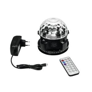 51918811-EUROLITE AKKU Mini BCW-4 RGB Flower - Accu Lichteffect