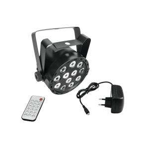 42110191-EUROLITE AKKU Mini PARty RGBW Spot - LED Par - Accu Spot