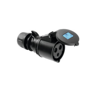 PC ELECTRIC CEE socket 32A 3p 6h Zwart SHARK - Type 223