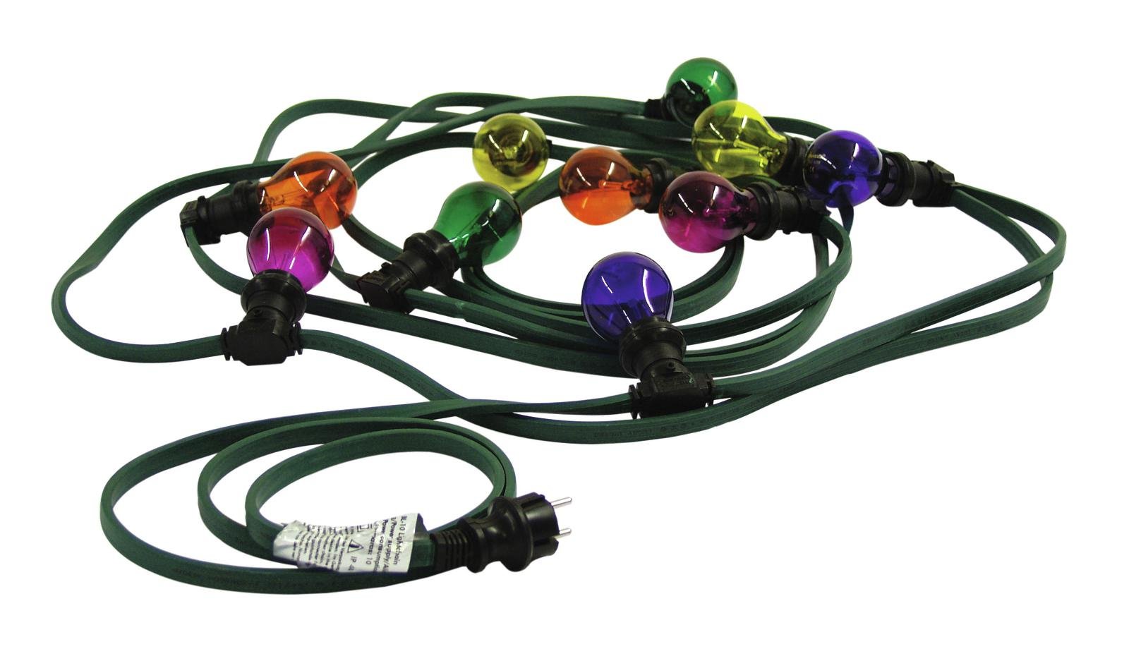 EUROLITE BL-10 E-27 string of lights with 12 Bulbs