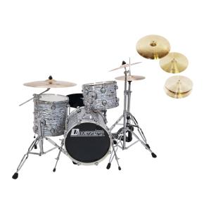 DIMAVERY Set DS-312 oyster + DB Cymbals