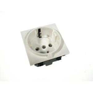 Electric mounting socket white DTB-405