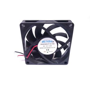 Fan 12V/0,3A 70x70x15mm (Runda)