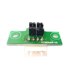 PCB (Light barrier) MFX-3 (PCB0066-V1) Pins angled