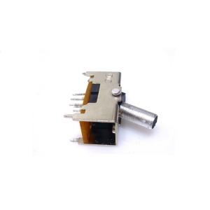 Switch (channel) RRM-502 6-pin button silver inside black