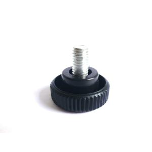 Locking screw M8x12 knurled handle