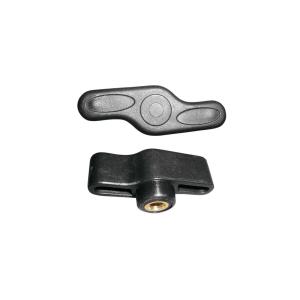 Screw nut M8 Wing Handle black
