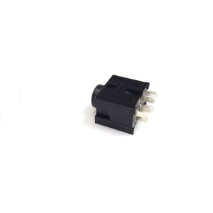 jack mounting socket stereo 3,5mm 6-pin plastic