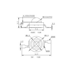 LED 1W UV LED BAR-27 (TX-P1B140-002)