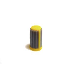 Knob gray marking yellow LRS
