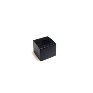 Square black button short big LRS