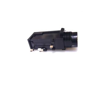 jack mounting socket 6.3mm 3-pin plastic MP120