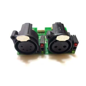 Pcb (D53XLR) DMX Split 8x