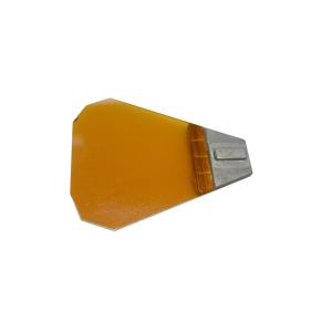 Dichroic orange trapetz L=53 B=43mm click