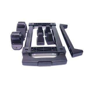 Handle (Trolley)/Castor/Foot-Set Flightcase for 2x TS