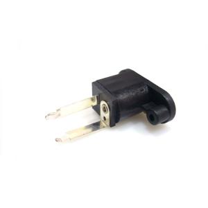 Power socket 2-pin straight supply input