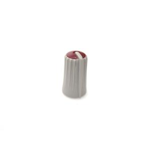 Knob (frequency) MRS series gray/mark red