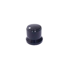 Knob (gain) UHF-204 black D axis 6mm diameter