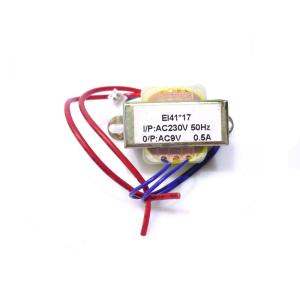 Transformer Sec.: 9V/0,5A Pri.: 230V (EI41*17) Audience Blinder 2xPAR-36 DMX