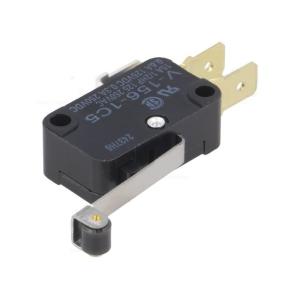 Microswitch Noise beard 2-pin 15A 250V with roller