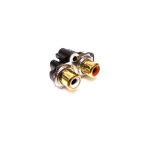 RCA socket (double) pin aside