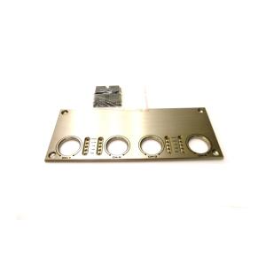 housing part (Front Panel) QCA Series (no Label) Gold