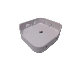 housing part (Plastic/engine cover) Motor screen white