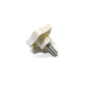 locking screw M8x16 white star grip
