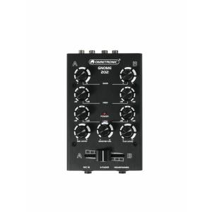 OMNITRONIC GNOME-202 Mini Mixer black