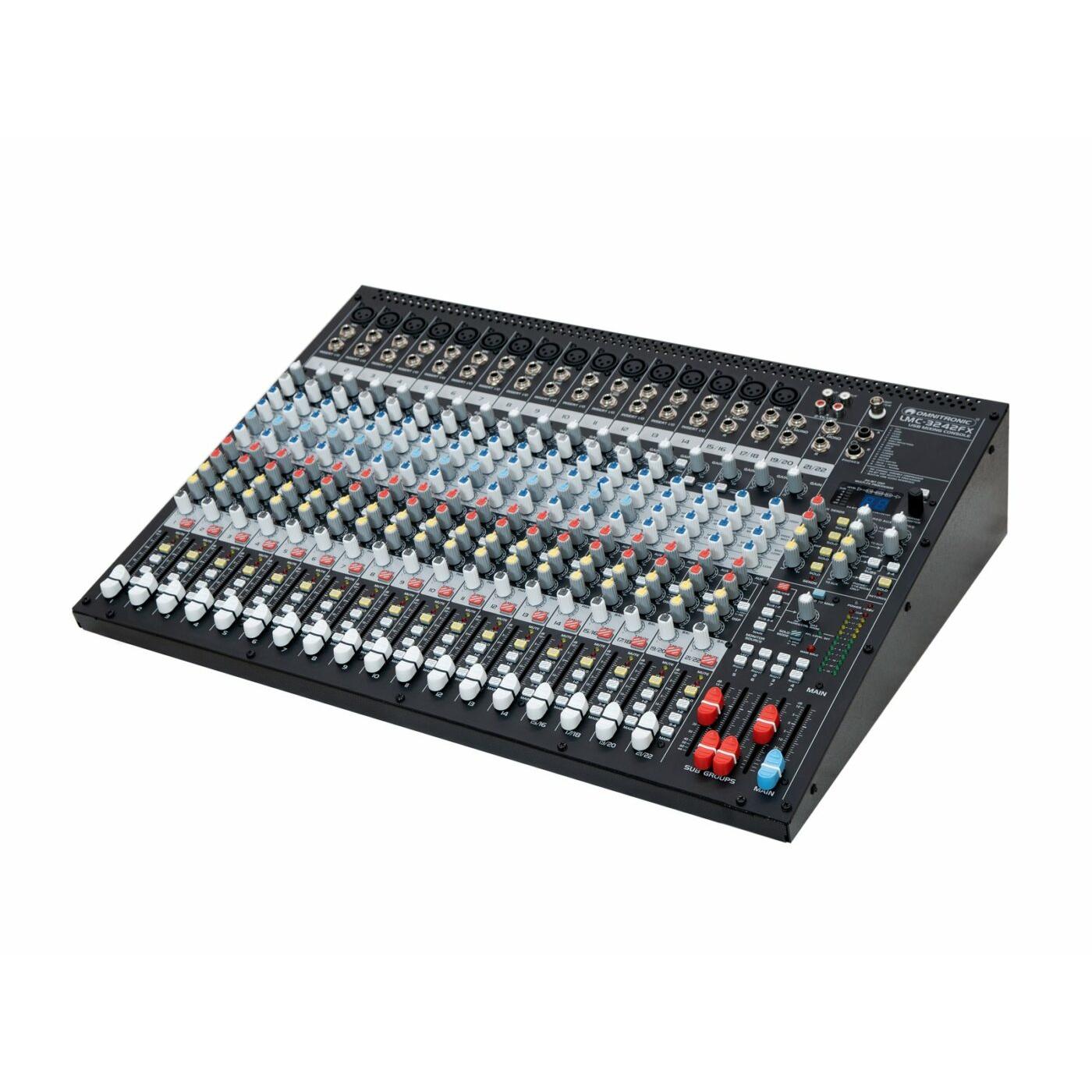 OMNITRONIC LMC-3242FX USB Mixing Console - Image 2