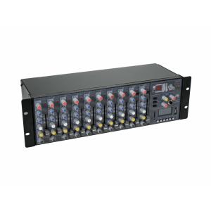 OMNITRONIC RM-1422FX USB Rack Mixer