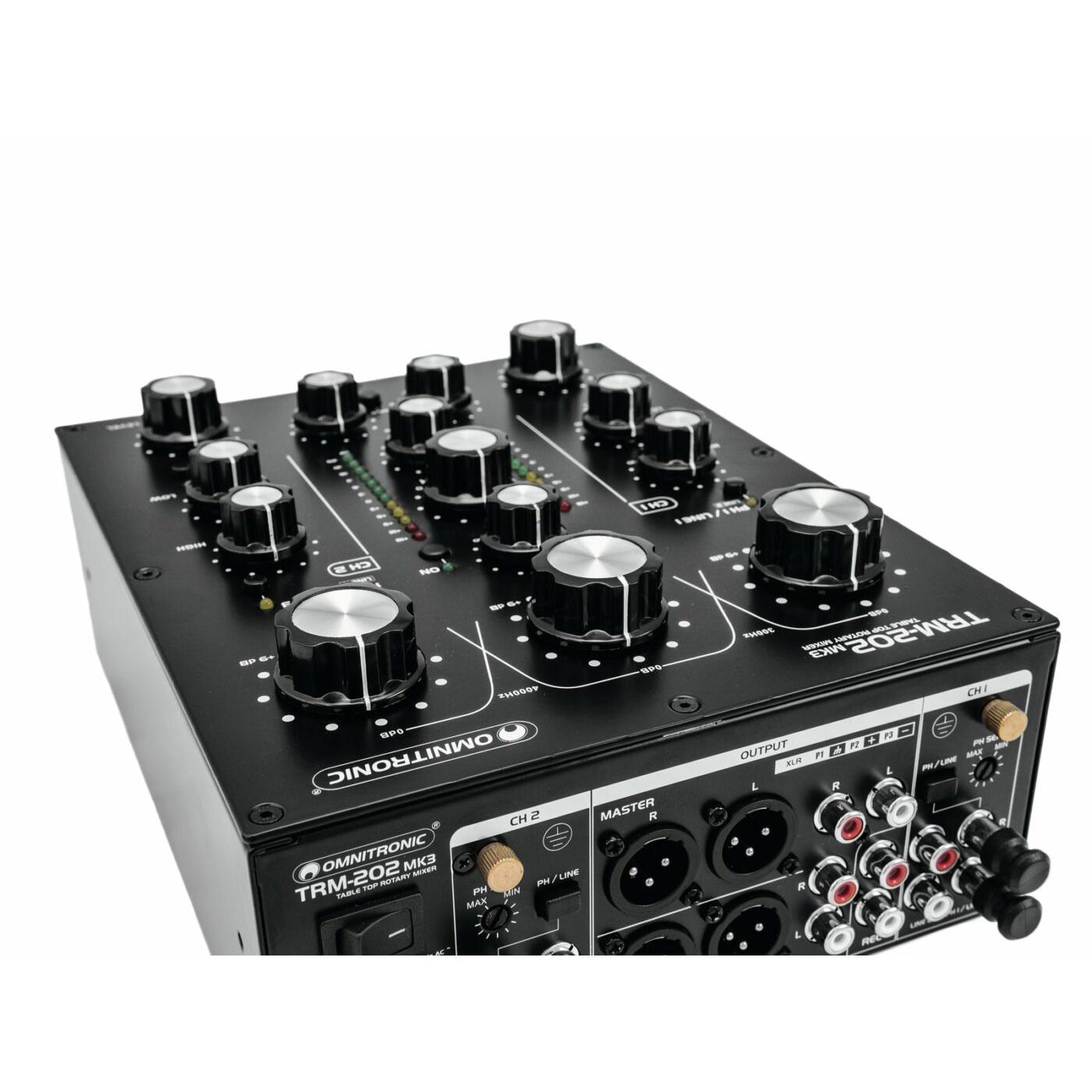 OMNITRONIC TRM-202MK3 2-channel Rotary Mixer - Image 5
