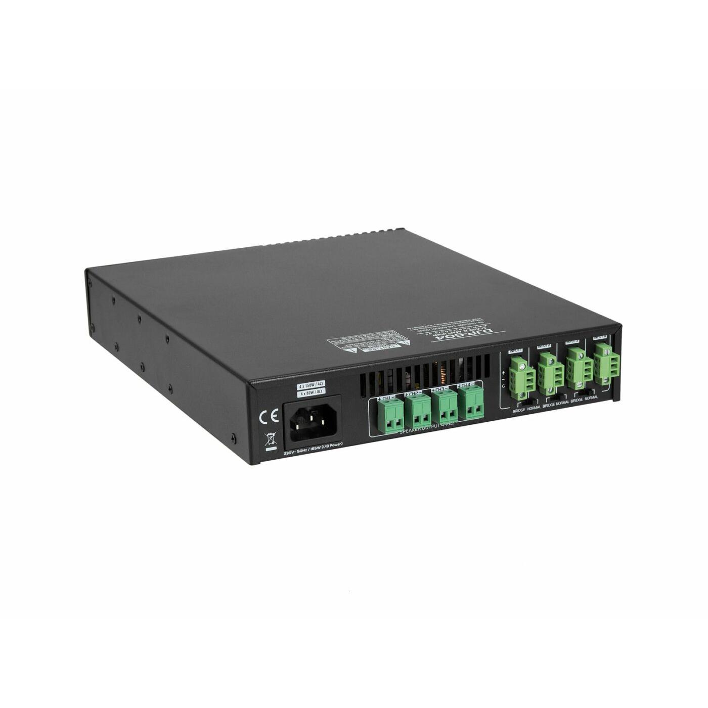 OMNITRONIC DJP-604 4-channel Class D Amplifier - Image 5