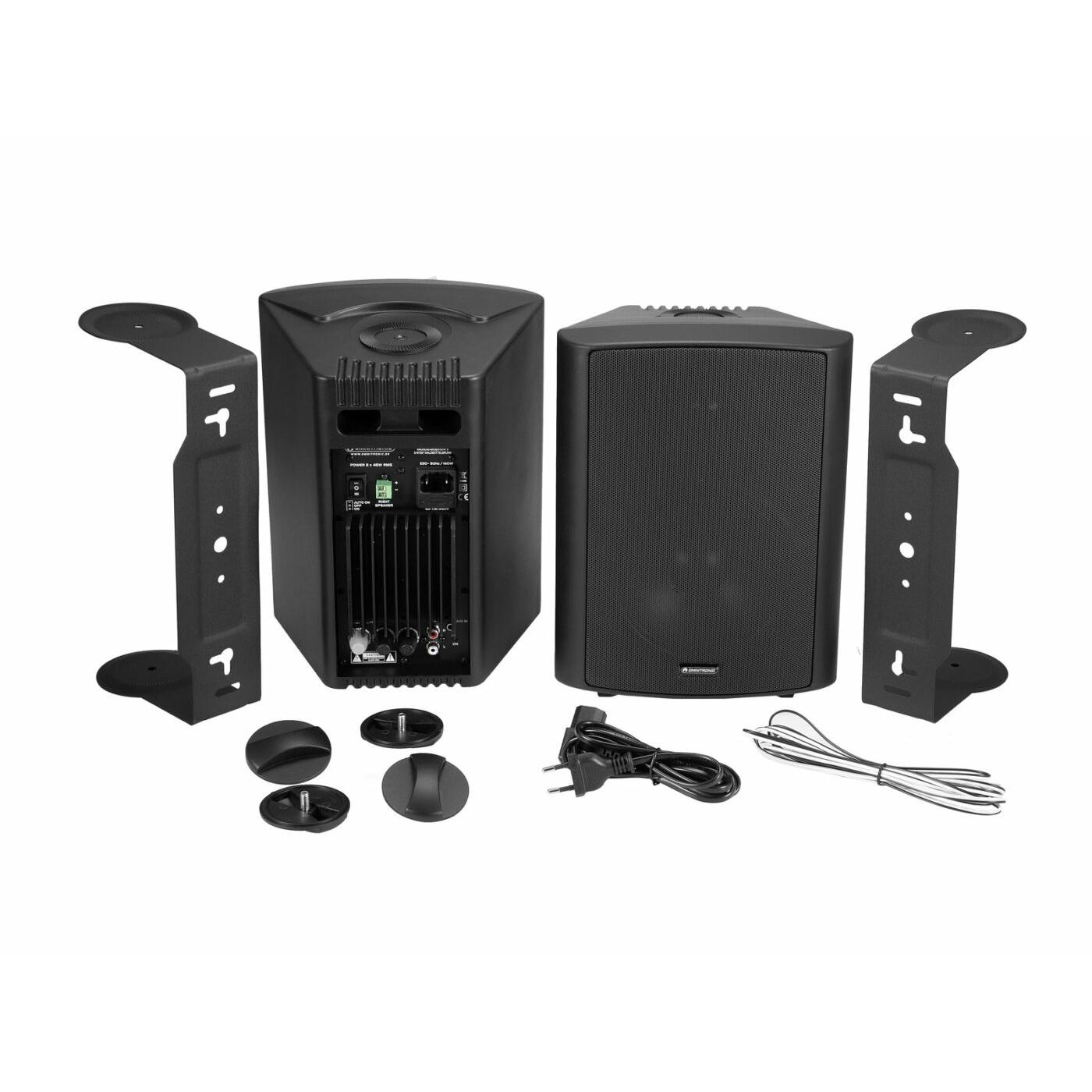 OMNITRONIC ALP-6A Active Speaker Set black - Image 2
