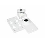OMNITRONIC Muurbeugel voor ODP-204/206 wit 2x