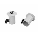 OMNITRONIC BOB-4 statiefadapter wit 2x