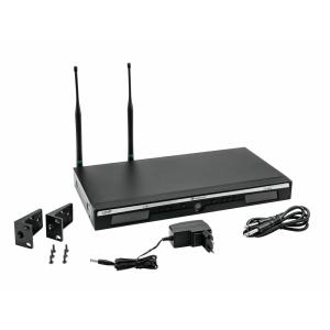 RELACART UR-222D 2-channel UHF Receiver 823-832 + 863-865 MHz