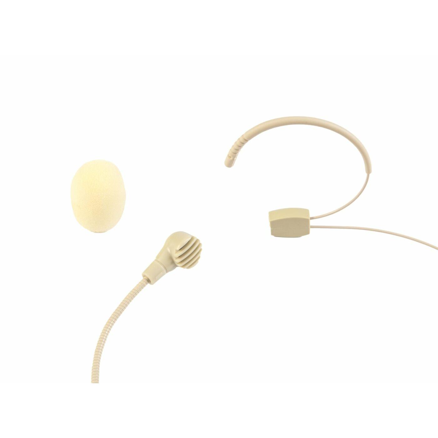OMNITRONIC UHF-300 Headset Microphone skin colored - Image 2