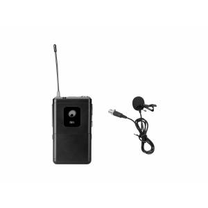 OMNITRONIC UHF-E Series Bodypack 831.1MHz + Lavalier Microphone