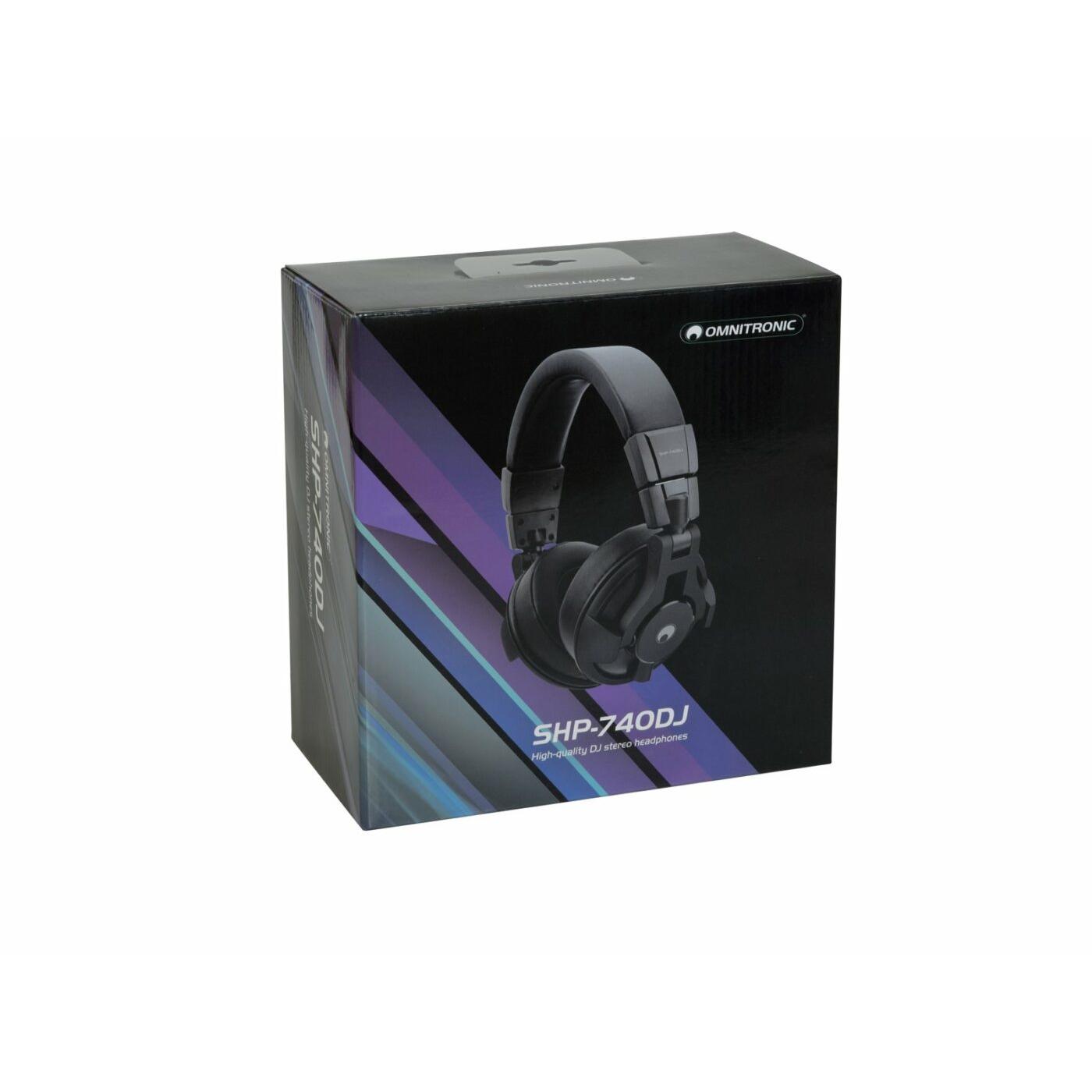OMNITRONIC SHP-740DJ DJ Headphones - Image 3