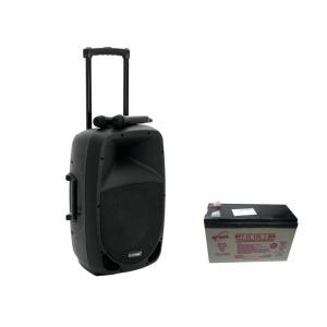 OMNITRONIC Set MES-12BT2 + Battery