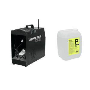 EUROLITE Set Dynamic Faze 1000 + Smoke Fluid -P2D- 5l