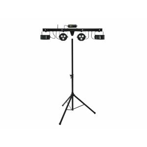 EUROLITE Set LED KLS Laser Bar FX + M-3 Speaker System Stand