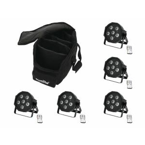EUROLITE Set 5x LED SLS-603 + Soft Bag