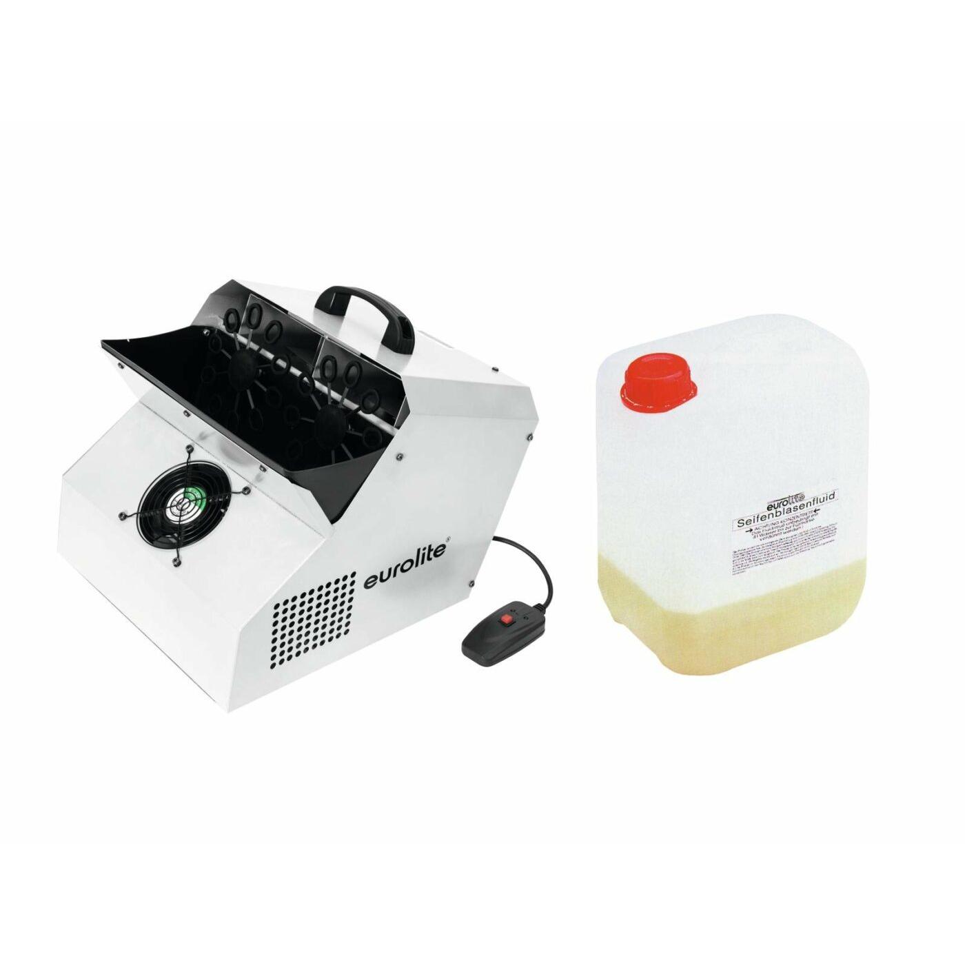 EUROLITE Set SD-201 DMX Bubble Machine + Bubble Concentrate for 5l