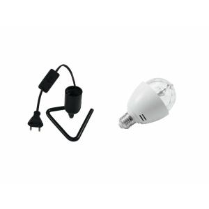 EUROLITE Set LED BC-1 RGB + Triangle Base black