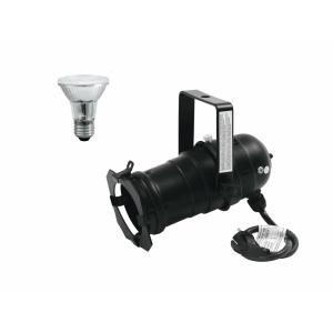 EUROLITE Set PAR-20 Spot bk + PAR-20 230V SMD 6W E-27 LED 3000K