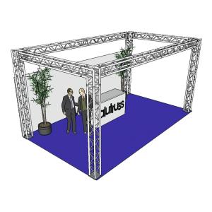 ALUTRUSS Truss Set QUADLOCK 6082 rectangle 7x4x3.5m (WxDxH)