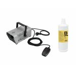 EUROLITE Set N-10 zilver + B2D Basis rookvloeistof 1l